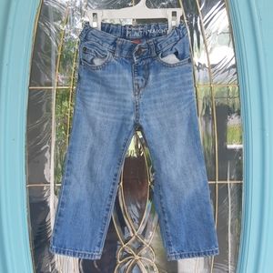 Toddler boy blue jeans